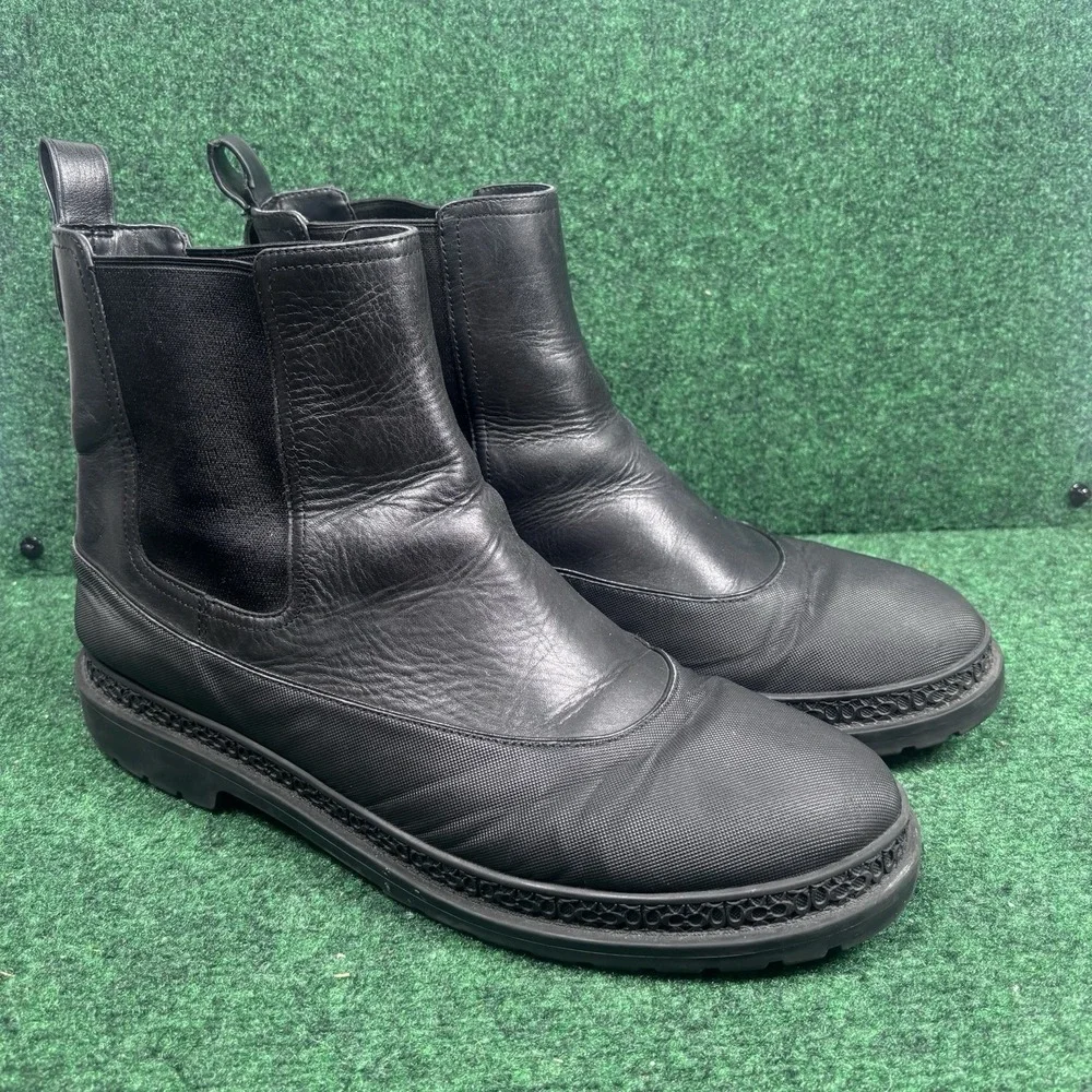 Coach Men's Size 13D Boots Carver, Black